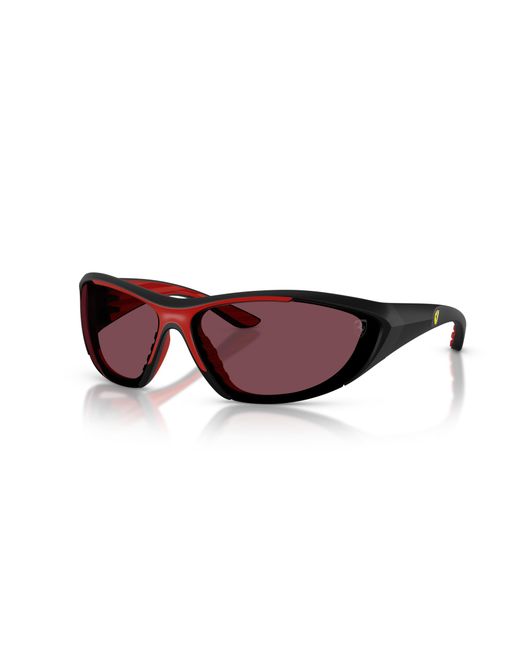 Scuderia Ferrari Black Sunglasses Fz6029U for men