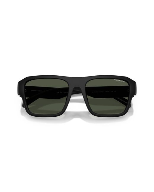 ARMANI EXCHANGE Black Sunglasses Ax4154su for men