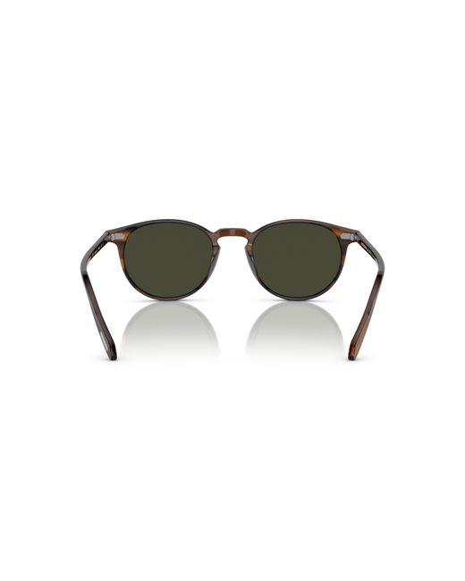 Oliver Peoples Black Sunglass Ov5004su Riley Sun
