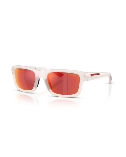 Prada Linea Rossa Red Sunglass Ps 01zs for men