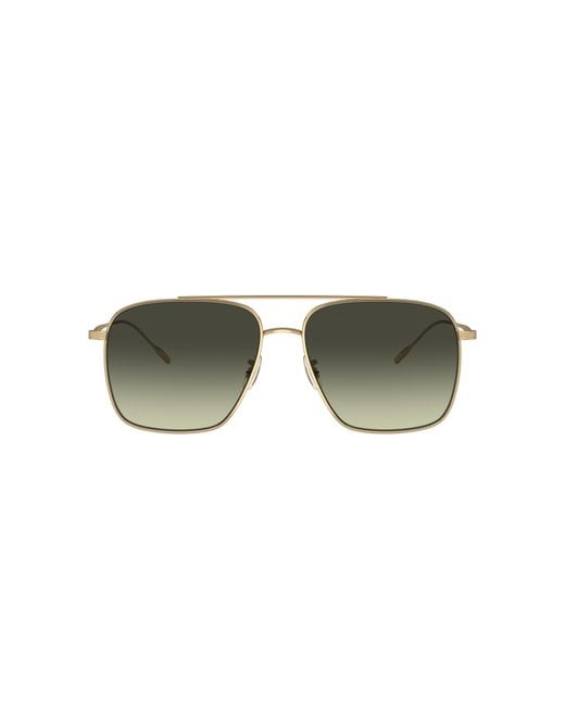Oliver Peoples Black Sunglass Ov1320st Dresner