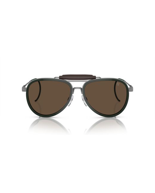 Ralph Lauren Black Sunglass The Roadster for men