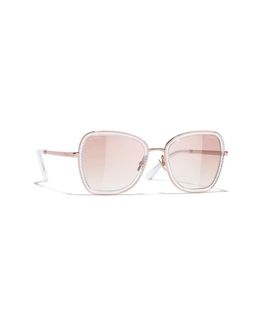 Chanel Black Sunglass Square Sunglasses Ch4277b