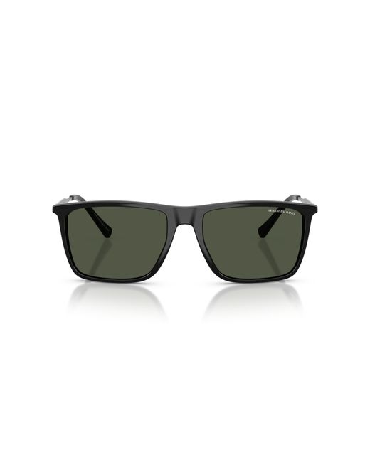 ARMANI EXCHANGE Black Sunglass Ax4160s for men