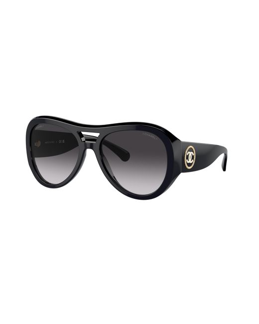 Chanel Black Sunglasses Ch5508a