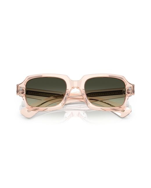 Oliver Peoples Black Sunglass Ov5539su Devaney 18k