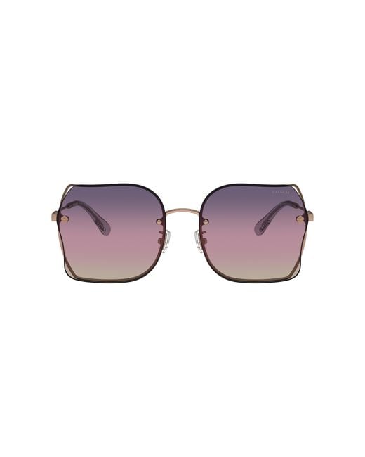 COACH Black Sunglass Ch574