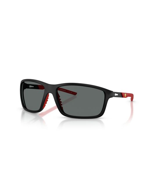 Scuderia Ferrari Black Sunglass Fz6021u for men