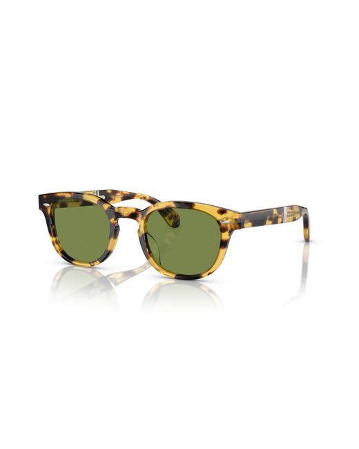 Oliver Peoples Green Sunglass Ov5471su Sheldrake 1950 for men