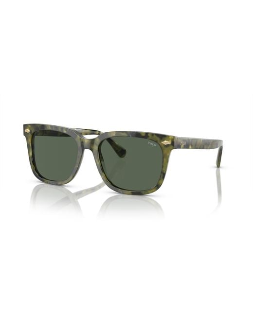 Polo Ralph Lauren Green Sunglass Ph4210 for men