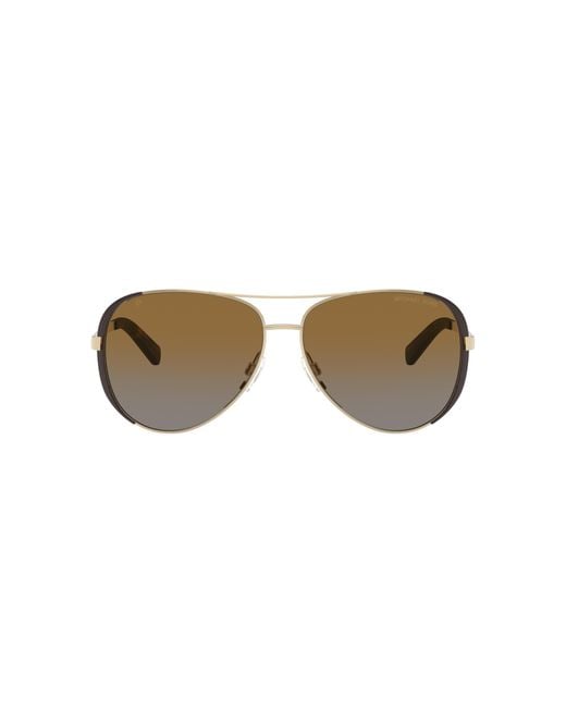 Michael Kors Black Chelsea Mk 5004 1014T5 Aviator Sunglasses