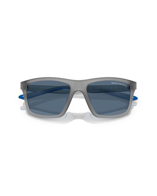 ARMANI EXCHANGE Black Sunglass Ax4149su for men