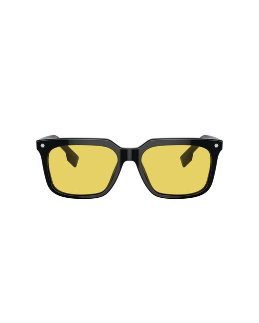 Burberry Black Sunglass Be4337f Carnaby for men