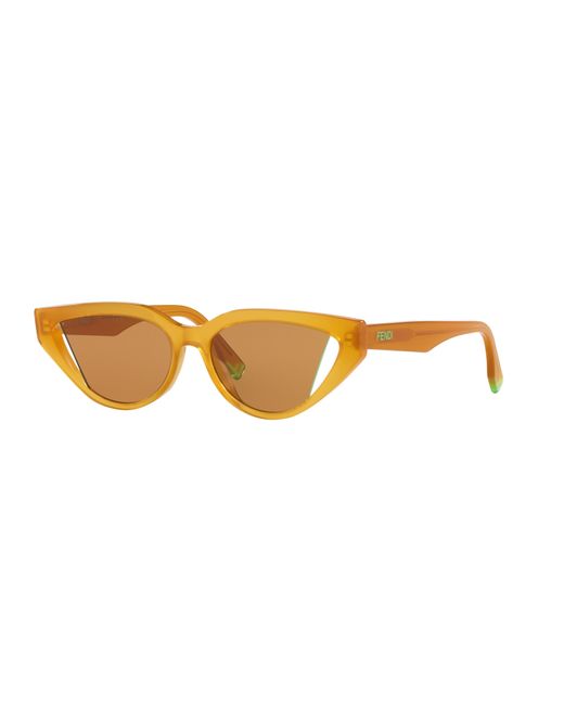 Sunglass FN000715 way Fendi de color Black