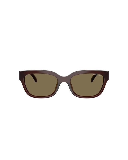 ARMANI EXCHANGE Black Sunglass Ax4155su