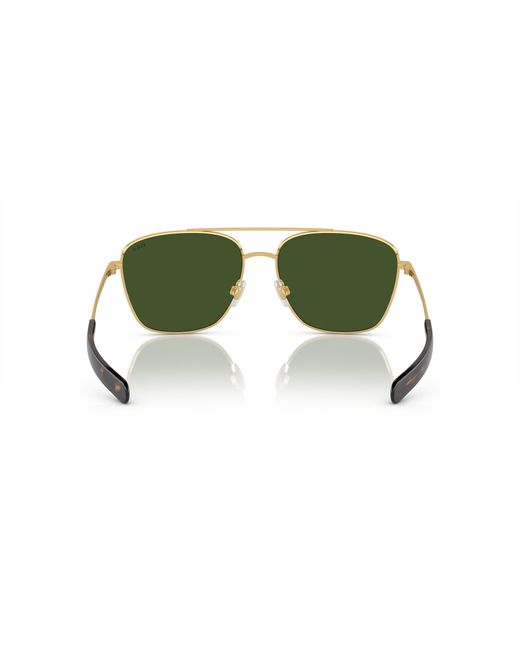 Polo Ralph Lauren Green Sunglass Ph3147 for men