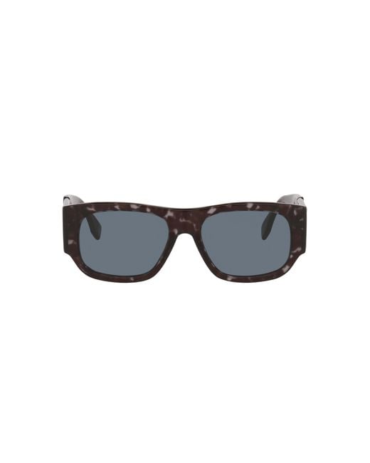 Fendi Black Sunglass Diagonal Fe40156i for men