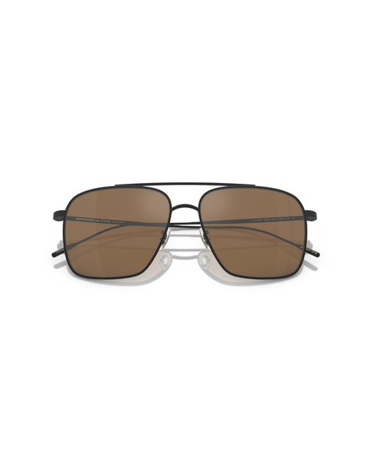 Oliver Peoples Black Sunglass Ov1320st Dresner