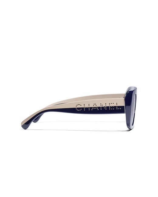 Chanel Black Sunglass Square Sunglasses Ch5563b Ch5563b