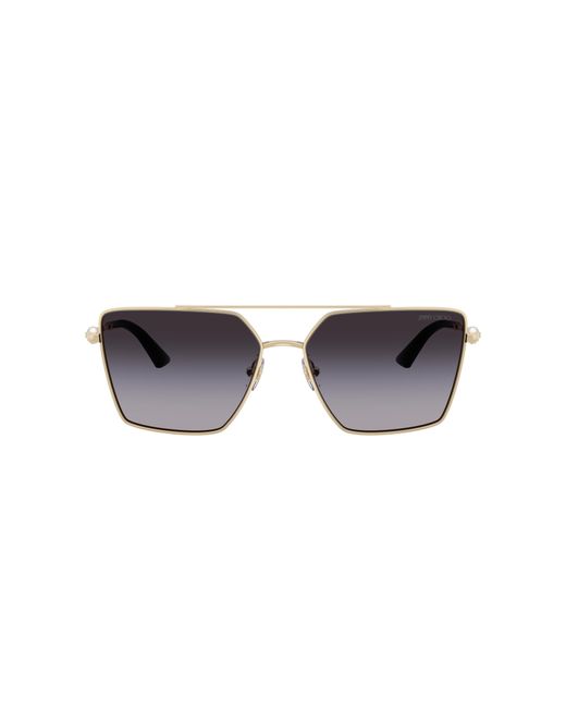 Jimmy Choo Black Sunglass Jc4016hb