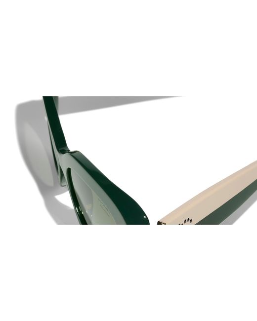 Chanel Green Sunglass Oval Sunglasses Ch5562b Ch5562b
