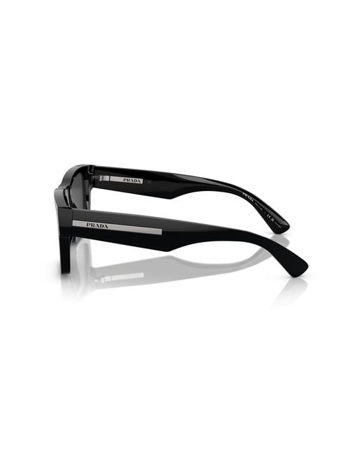Prada Black Sunglass Pr 25zs for men