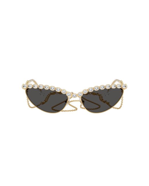 Swarovski Black Sunglass Sk7030
