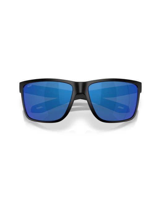 Costa Black Sunglass Broadbill Ii Xl for men