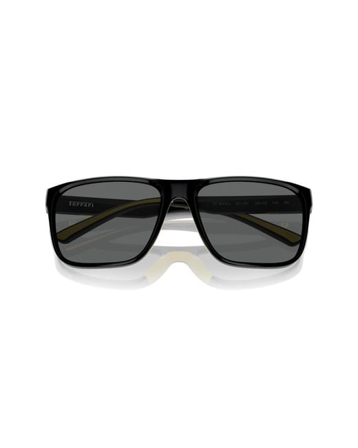 Scuderia Ferrari Black Sunglass Fz6002u for men