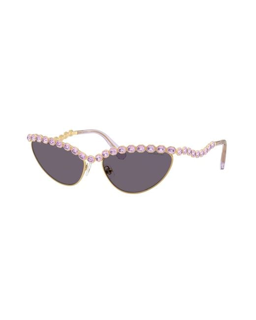 Swarovski Black Sunglass Sk7030