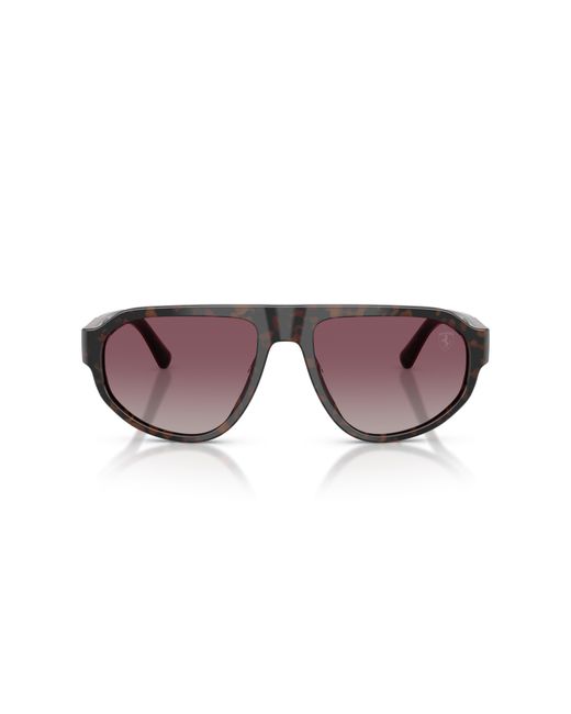 Scuderia Ferrari Black Sunglasses Fz6027U for men