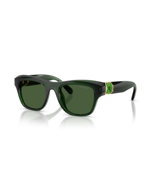 Swarovski Green Sunglass Sk6056u