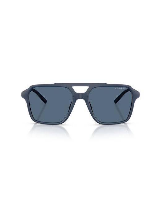 ARMANI EXCHANGE Black Sunglass Ax4166su for men
