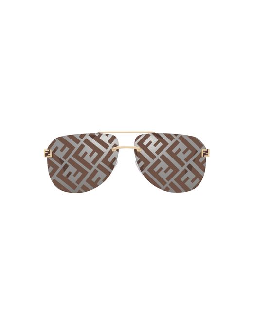 Fendi Black Sunglass Sky Fe40115u for men