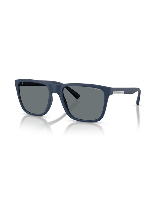 ARMANI EXCHANGE Black Sunglass Ax4080s for men
