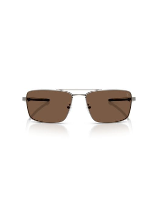 Scuderia Ferrari Black Sunglasses Fz5001 for men