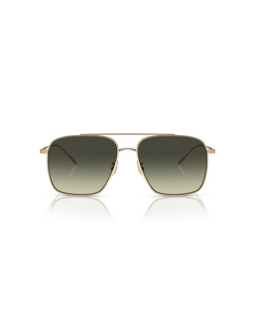 Oliver Peoples Black Sunglass Ov1320st Dresner