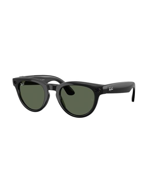 Ray-Ban Black Meta Frame Green Lenses Ai Glasses