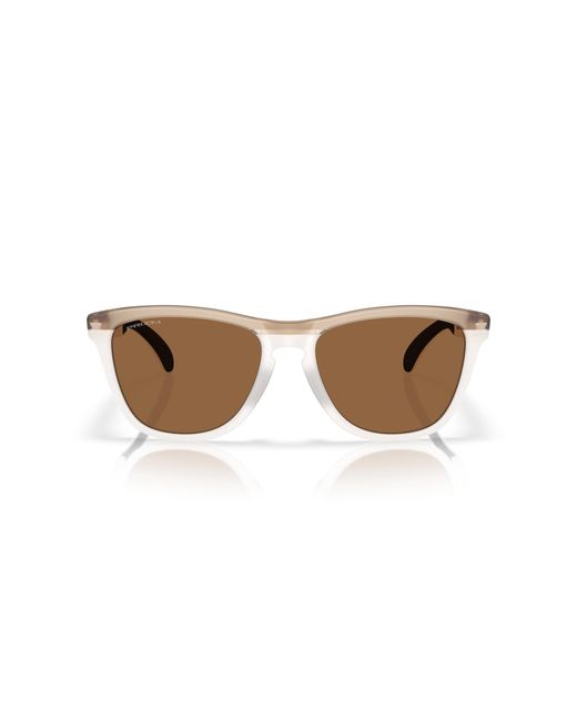 Oakley Black Frogskinstm Range Sunglasses - Color: Matte Sepia for men
