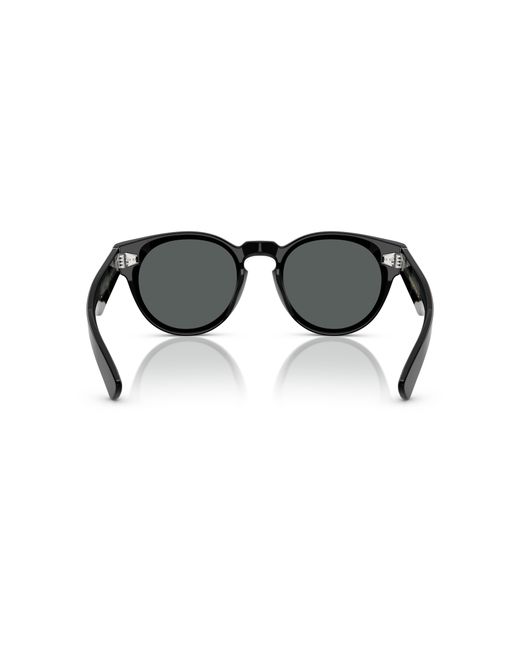 Oliver Peoples Black Sunglass Ov5571su Hayton 18k