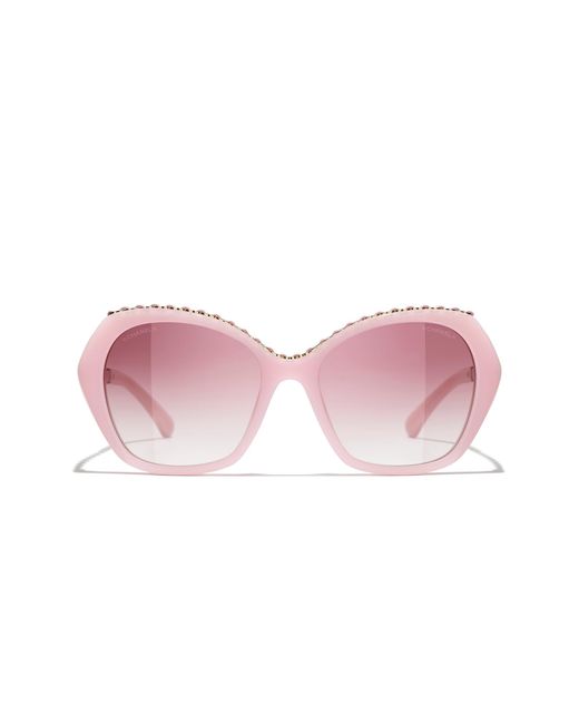 Chanel Black Sunglass Butterfly Sunglasses Ch5547q