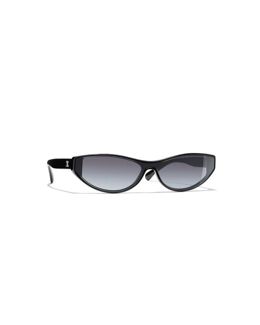 Chanel Cat Eye Sunglasses Ch5415 in Grey | Lyst UK