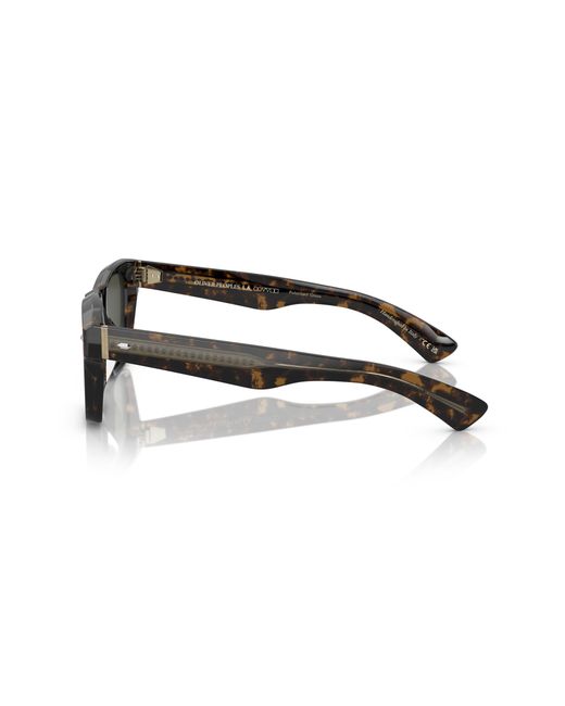 Oliver Peoples Black Sunglass Ov5522su Oliver Sixties Sun
