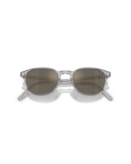 Oliver Peoples Black Sunglass Ov5219s Fairmont Sun for men