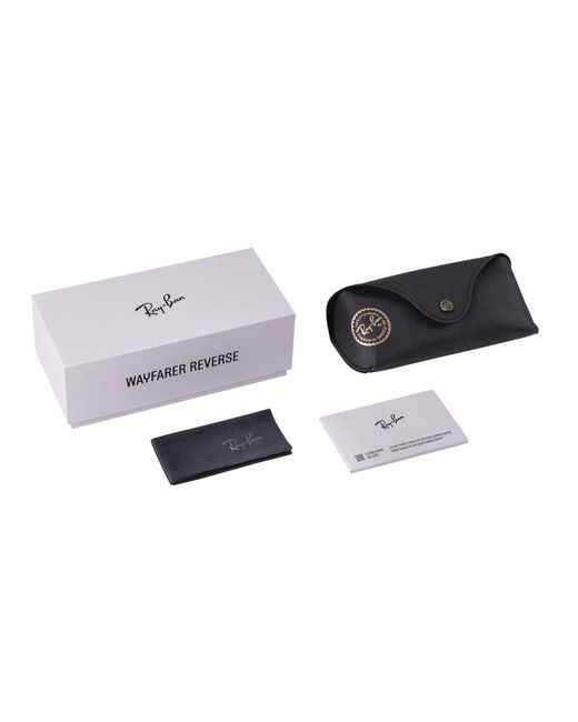 Ray-Ban Black Rbr0502s Wayfarer Reverse Sunglasses