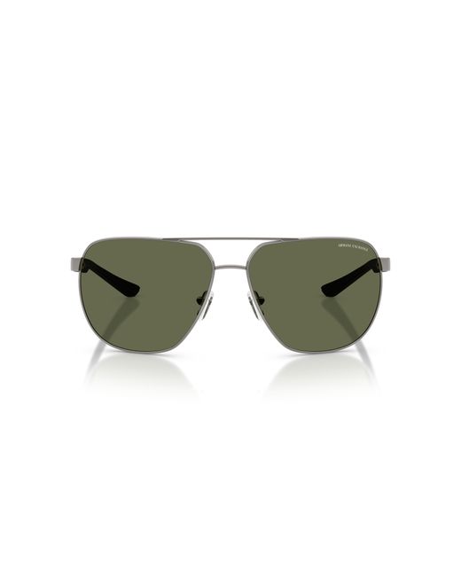 ARMANI EXCHANGE Green Sunglass Ax2047s for men