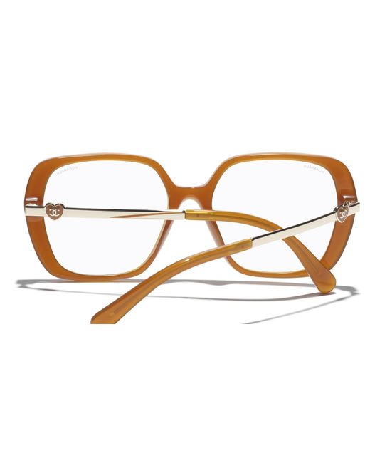 Chanel Black Sunglass Square Eyeglasses Ch3462