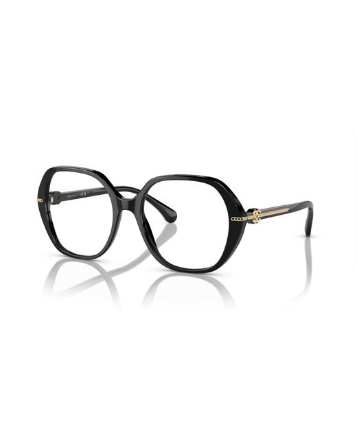 Chanel Black Sunglass Square Eyeglasses Ch3458