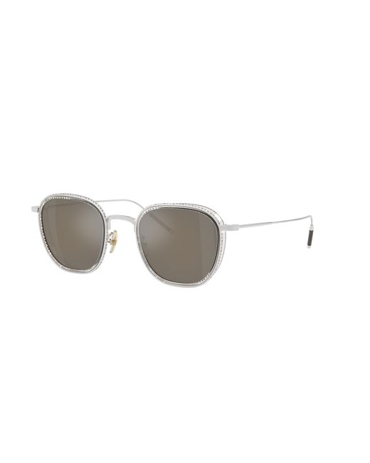 Oliver Peoples Black Sunglass Ov1321st Tk 9 Sun Gold Plated