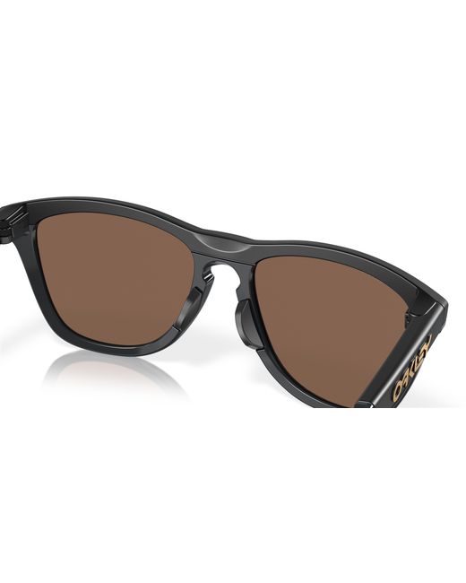 Oakley Black Sunglass Frogskinstm Hybrid for men